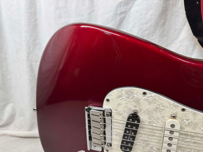 Fender American Standard Stratocaster Guitar 1995 - Candy Apple Red / Maple neck