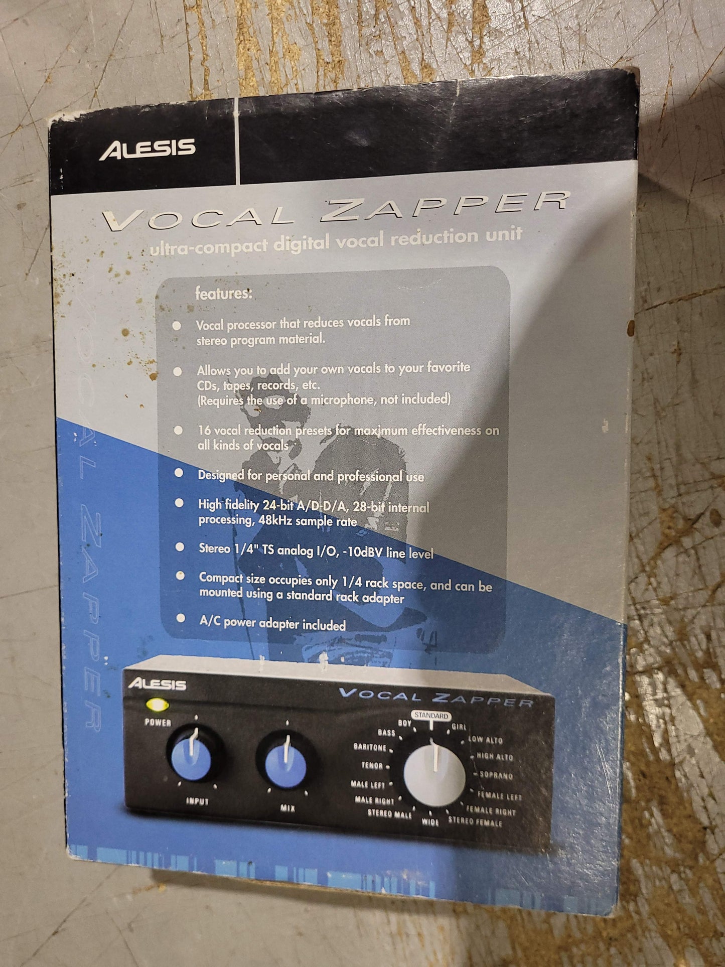 Alesis Vocal Zapper with Power Supply