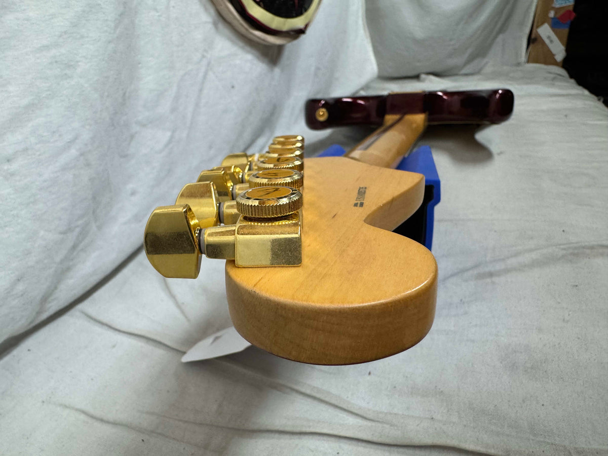 Fender Chuck Levin's Washington Music Center 60th Anniversary American Stratocaster Guitar 2018 -- 1 of 30!! - Bordeaux Metallic