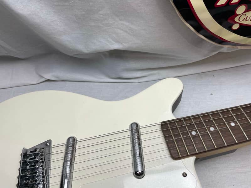 Danelectro DB-612 12/6 Doubleneck Semi-Hollowbody Guitar - Image 4