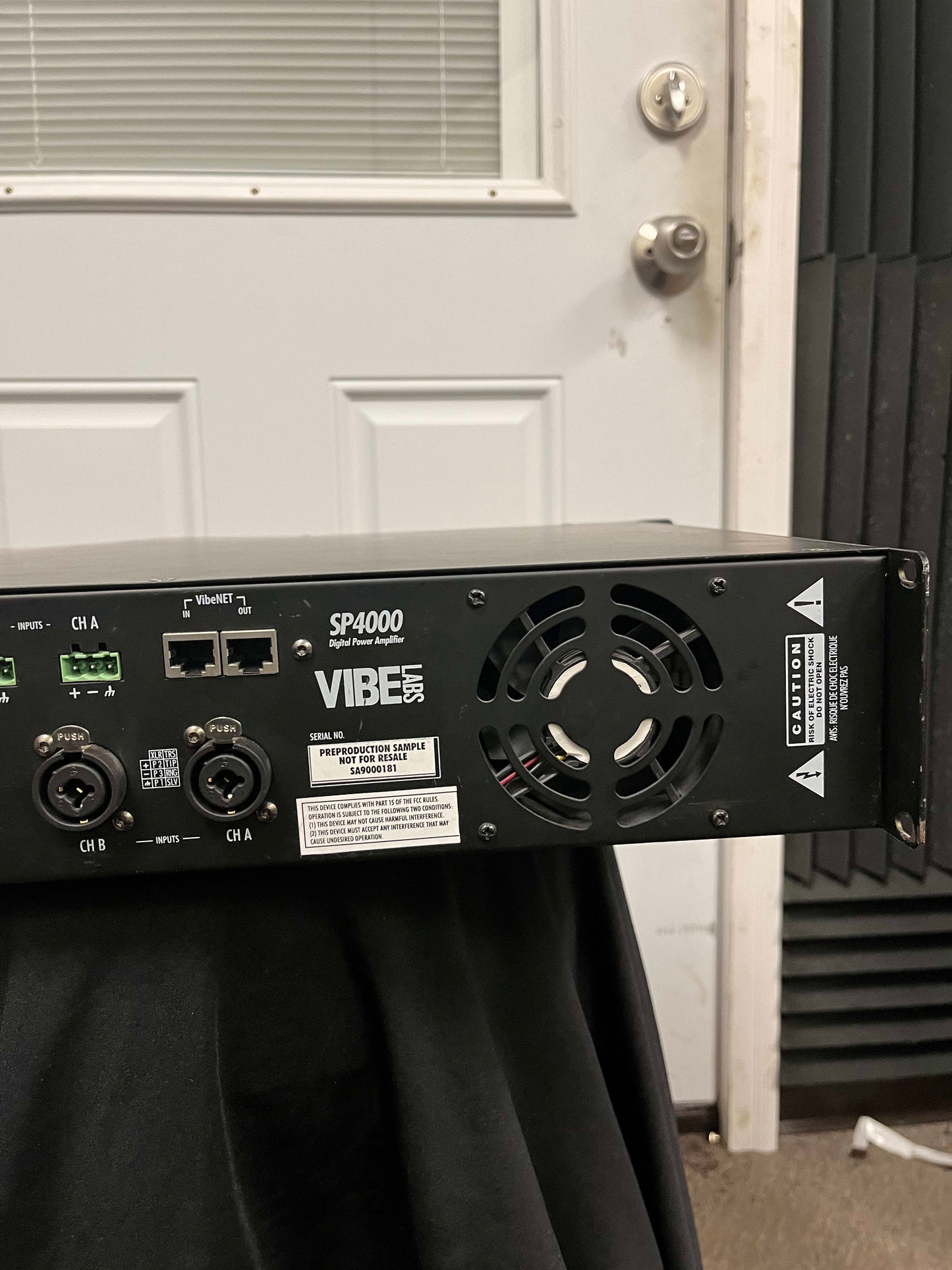 Vibe Labs SP4000 Digital Power Amplifier