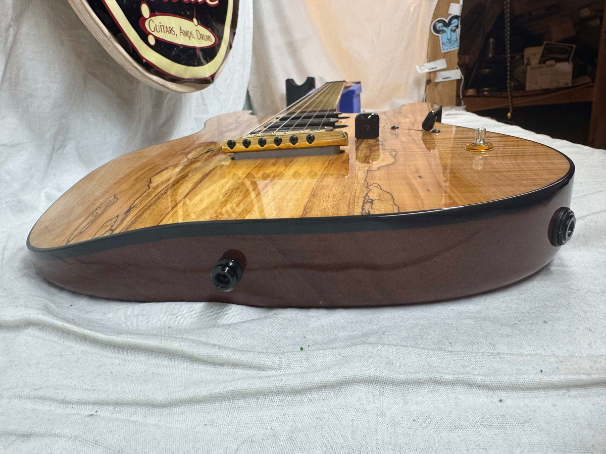 Warmoth S-style Guitar with Joe Barden Pickups by Houston Electric Guitar Jerry DeLue