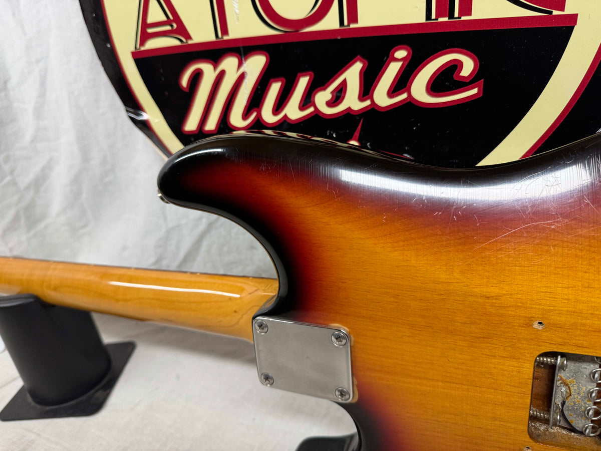 Fender USA SRV Stevie Ray Vaughan Signature Stratocaster Guitar with DiMarzio Hot Rails pickups + Case 1994 - 3-Color Sunburst / Pau Ferro fingerboard