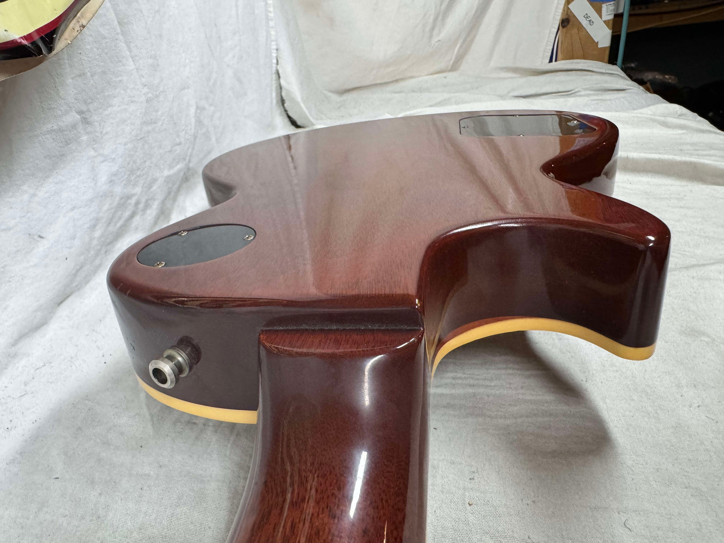Gibson USA Custom Shop LPR8PVOITNH1 LPR8 '58 1958 Les Paul Plaintop VOS Reissue R8 Guitar with Case 2007 - Iced Tea Burst
