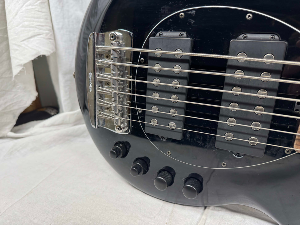 Ernie Ball Music Man Bongo 6 HH 6-string Bass with Case 2014 - Black
