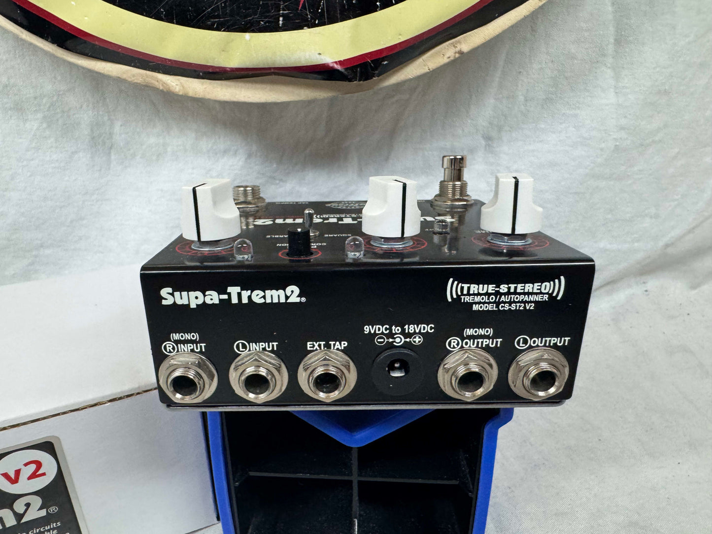Fulltone Custom Shop CS-ST2 V2 Supa-Trem2 supa trem 2 Tremolo Pedal with Box
