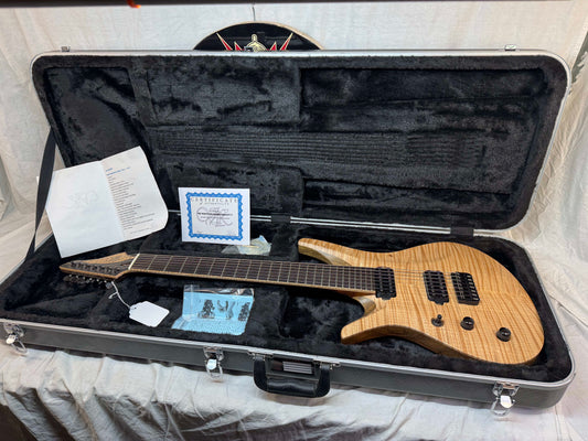 ViK Guitars Left-Handed Lefty Nolly's Signature Duality 7 7-string Guitar with Case 2014
