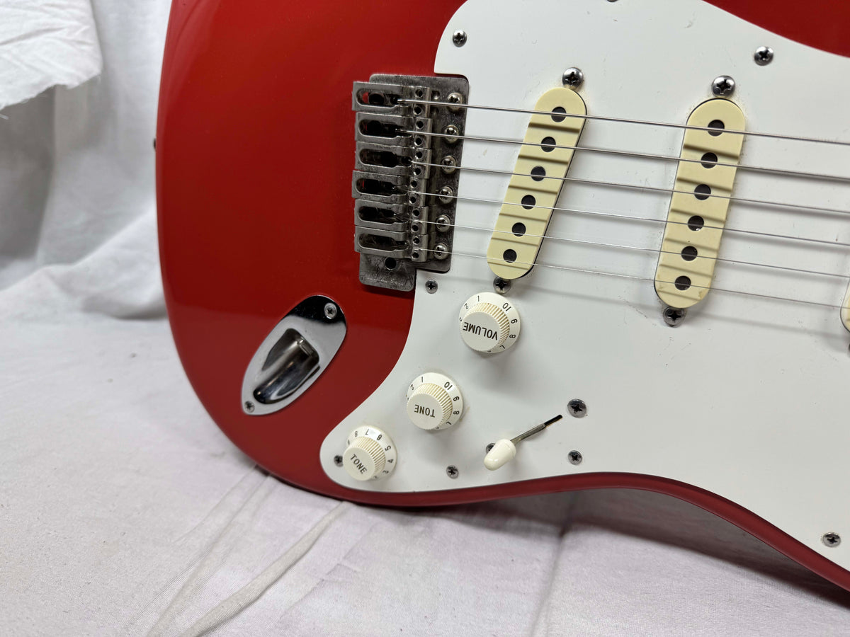James Tyler Los Angeles SSS S-style Guitar with Case - Fiesta Red - s/n: 931