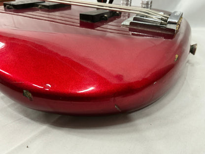 Kramer Striker 700ST Bass Guitar - Red MISSING NECK STRAP STUD