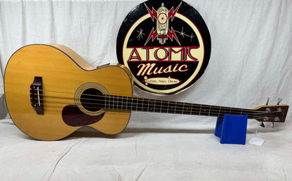 Sigma Guitars STB-ME Acoustic-Electric Bass with Case - MIK Made In Korea 1992 - Natural