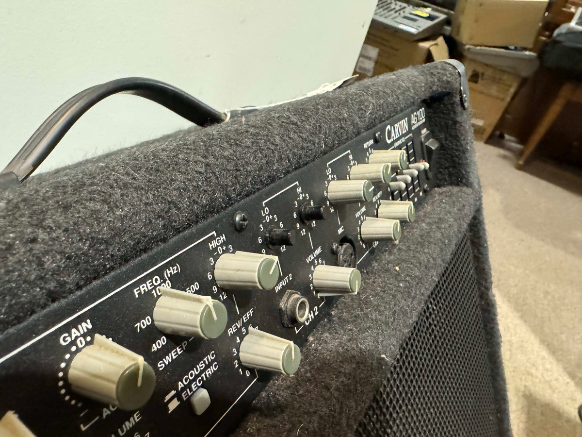 Carvin AG100 AG 100 100 Watt Acoustic Guitar Combo Amplifier - Local Pickup Only