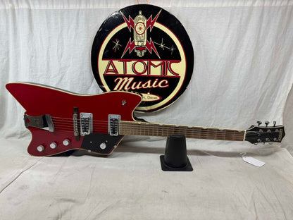 Gretsch G6199 Billy-Bo Jupiter Thunderbird Guitar with COA + Case - MIJ Made In Japan - Red