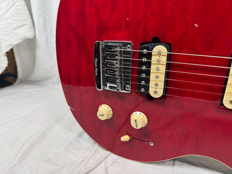 Ernie Ball Music Man Axis Super Sport HH Hardtail Guitar with Case - Image 5