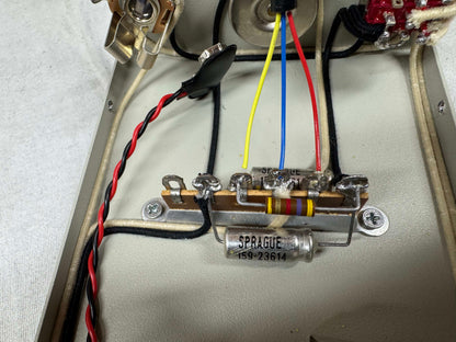 R2R Electric Treble Booster Module - Mullard AC107 transistor / Sprague caps - 2020