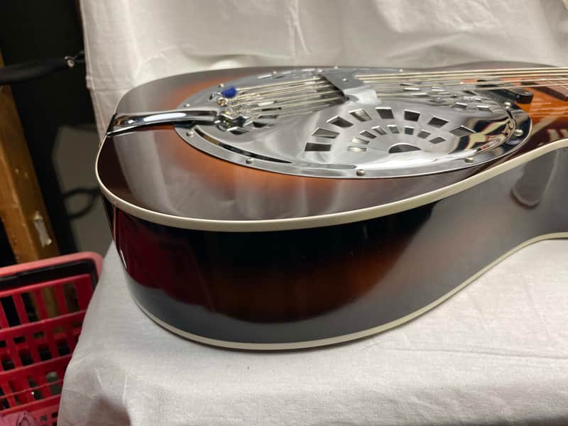 Dobro Resonator 5-string Bass with Case - Image 8
