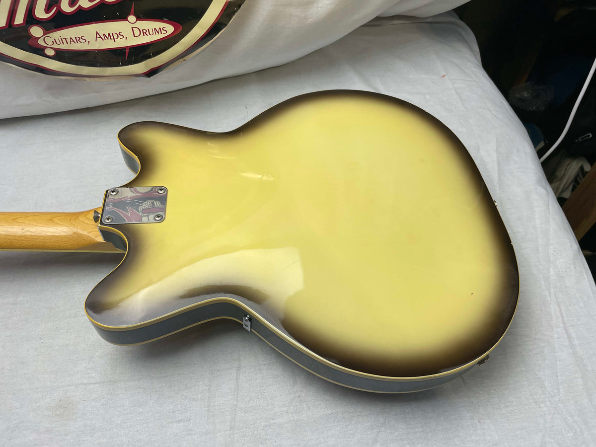 Fender Coronado II 2 Semi-Hollowbody Guitar with Case s/n 180861 - Antigua