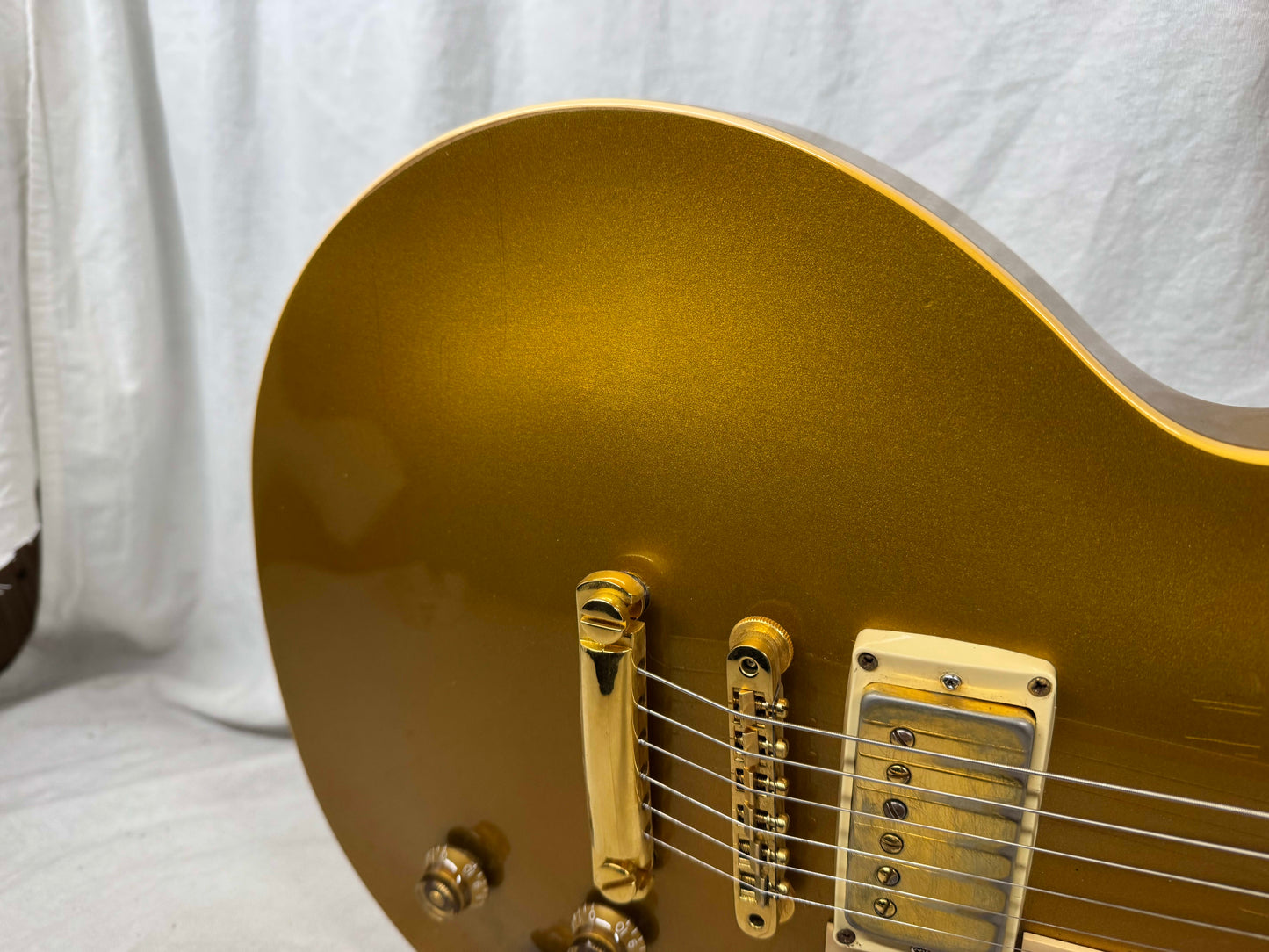 Gibson 30th Anniversary Les Paul Goldtop Guitar 1980s  - Very Rare! - Gold BULLION Top & Back!