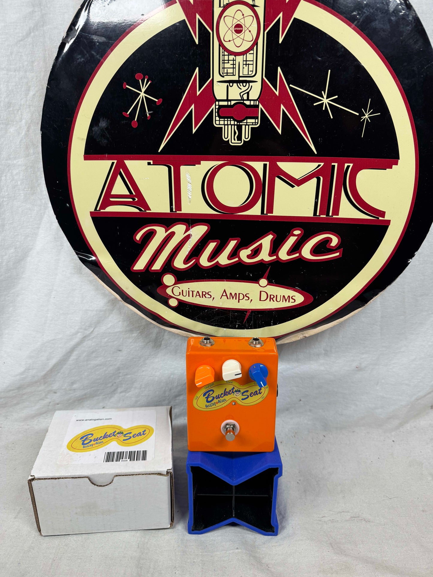 Analog Alien Bucket Seat Overdrive Pedal with Box