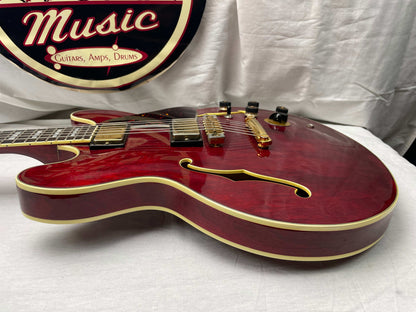 Ibanez SA-400CH SA-400 CH Semi-Hollowbody Guitar with Case - MIJ Made In Japan 1979 - Cherry